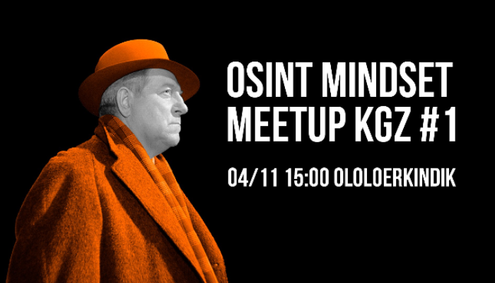 OSINT mindset meetup kgz#1